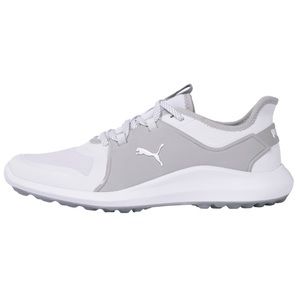 PUMA Men’s IGNITE Fasten8 Pro White Silver Golf Shoes Size 9.5